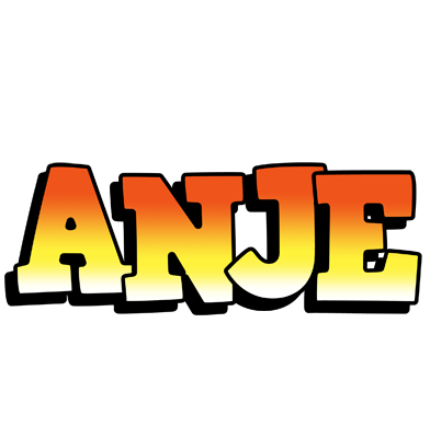 Anje sunset logo