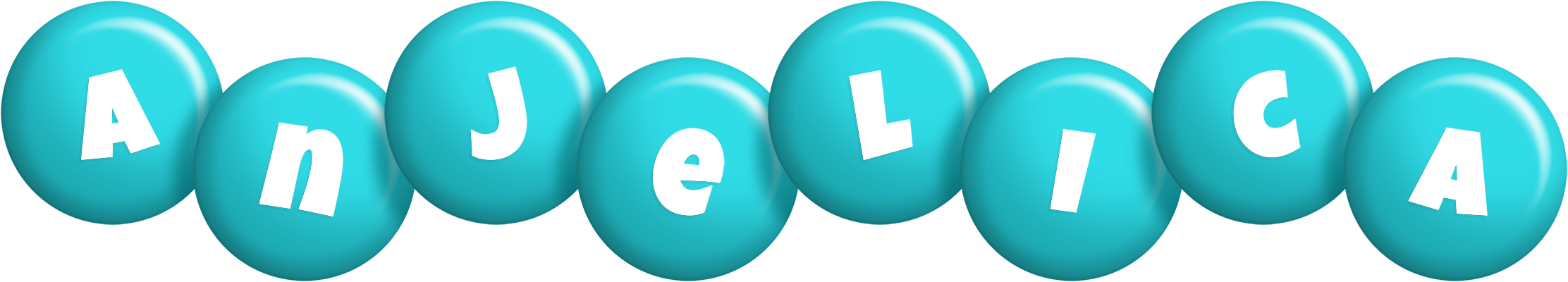 Anjelica candy-azur logo
