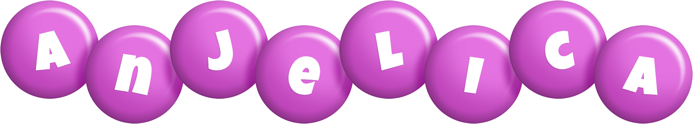 Anjelica candy-purple logo
