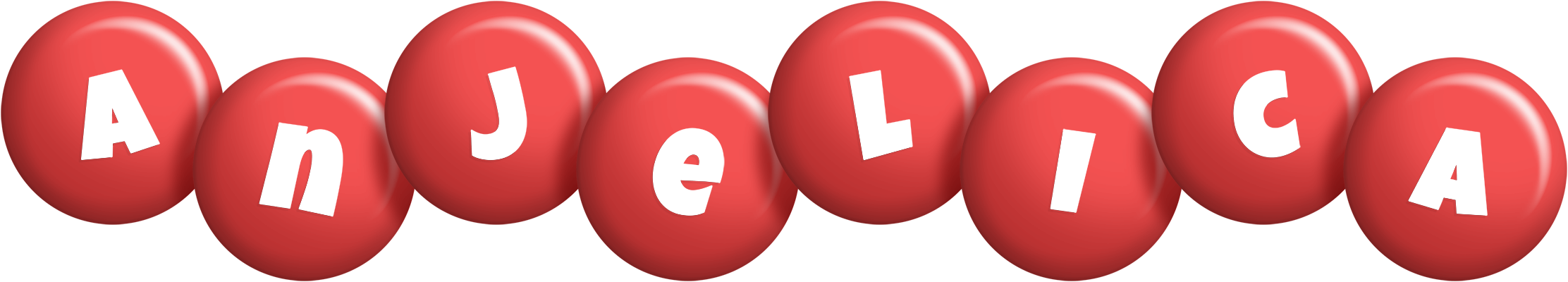 Anjelica candy-red logo
