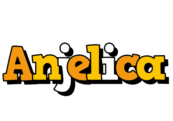 Anjelica cartoon logo