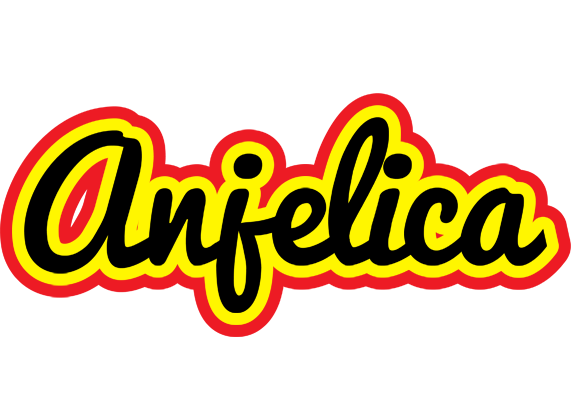 Anjelica flaming logo