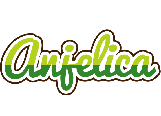 Anjelica golfing logo
