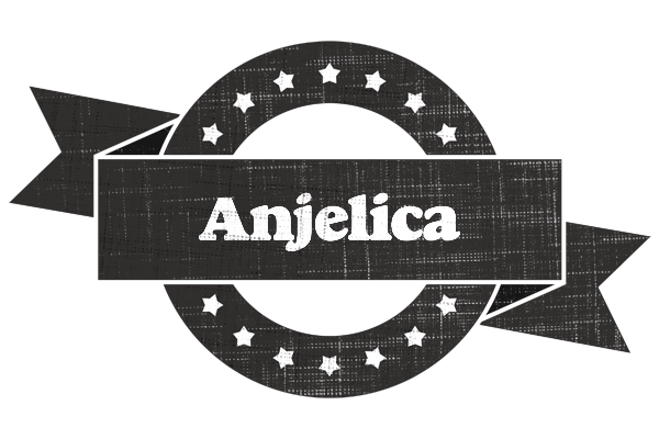 Anjelica grunge logo