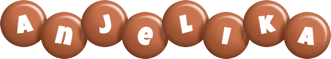 Anjelika candy-brown logo