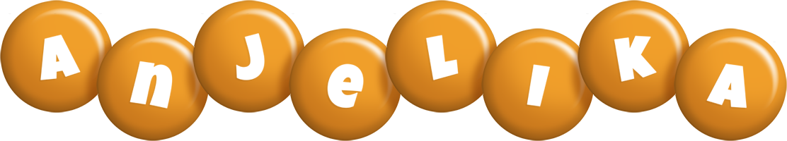 Anjelika candy-orange logo