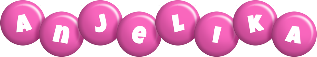 Anjelika candy-pink logo