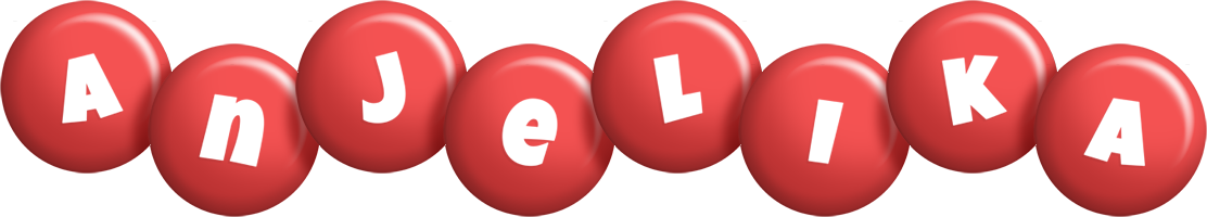 Anjelika candy-red logo