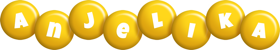 Anjelika candy-yellow logo