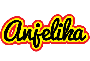 Anjelika flaming logo