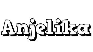 Anjelika snowing logo