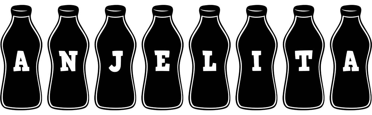 Anjelita bottle logo