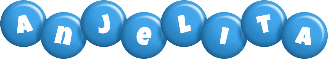 Anjelita candy-blue logo