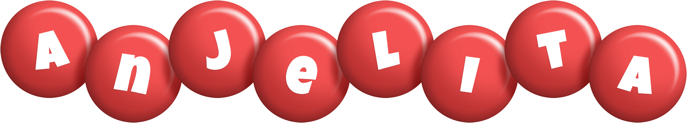 Anjelita candy-red logo