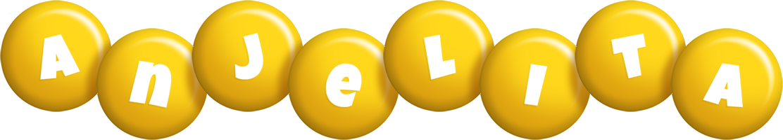 Anjelita candy-yellow logo