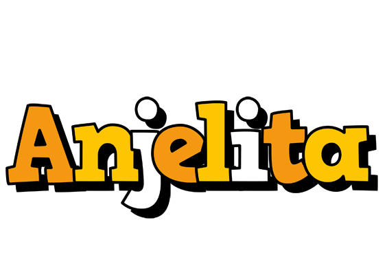Anjelita cartoon logo