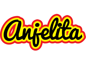 Anjelita flaming logo