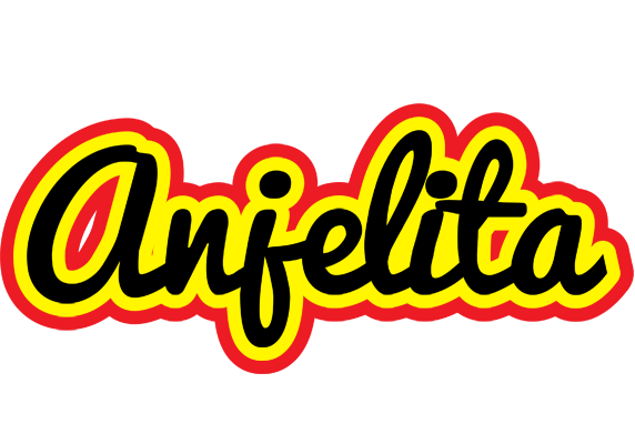 Anjelita flaming logo
