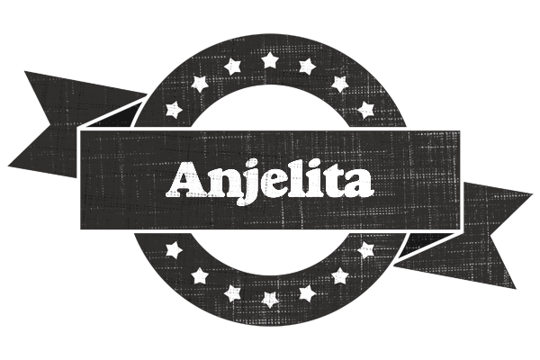 Anjelita grunge logo