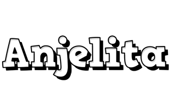 Anjelita snowing logo