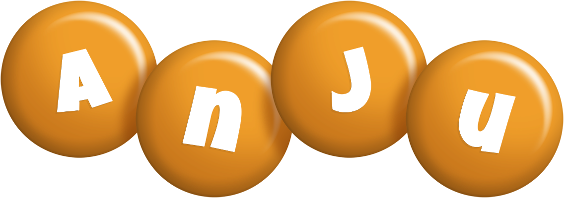 Anju candy-orange logo