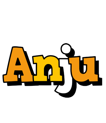 Anju cartoon logo
