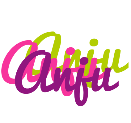 Anju flowers logo
