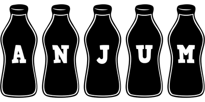 Anjum bottle logo