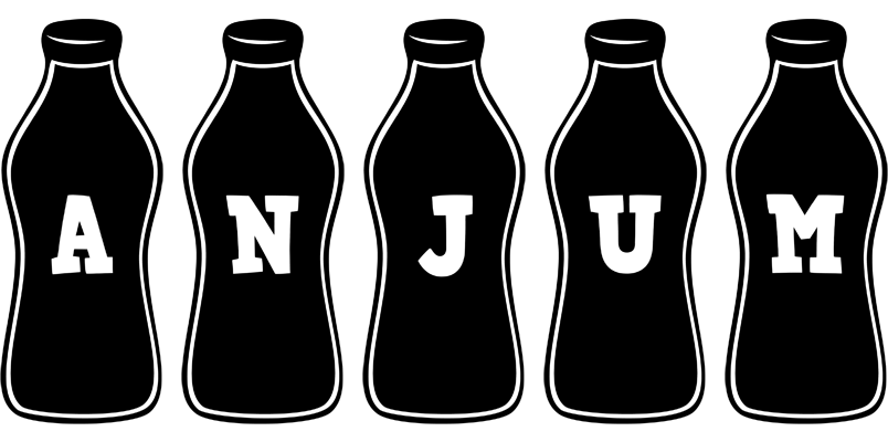 Anjum bottle logo