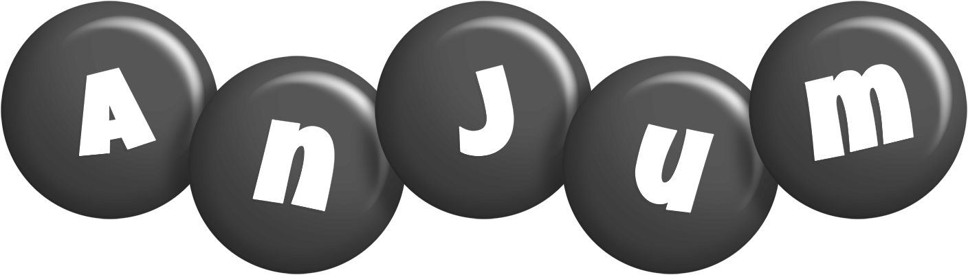 Anjum candy-black logo
