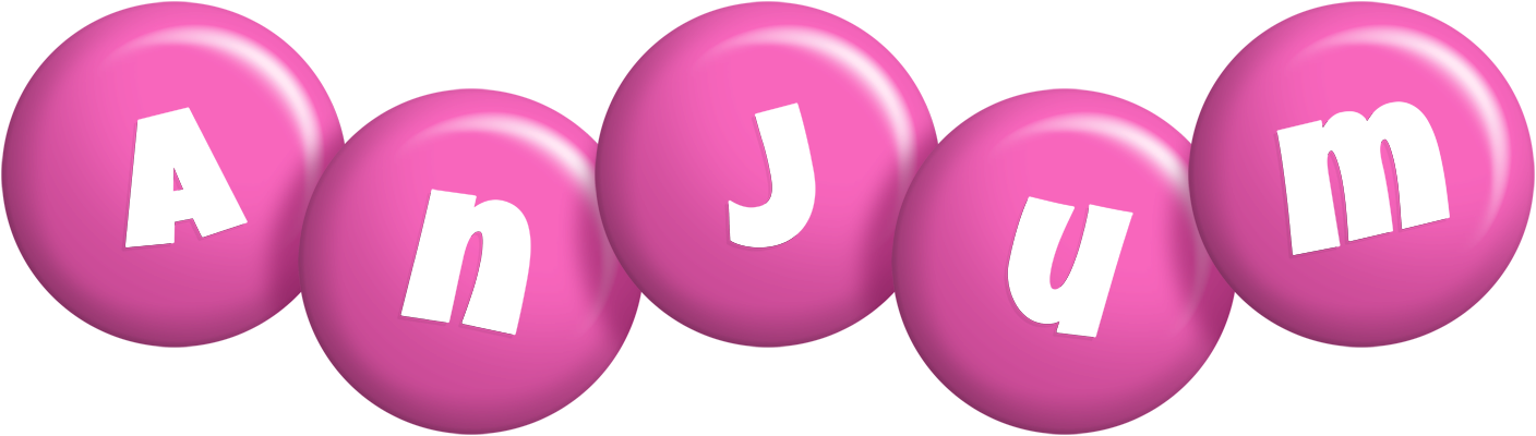 Anjum candy-pink logo