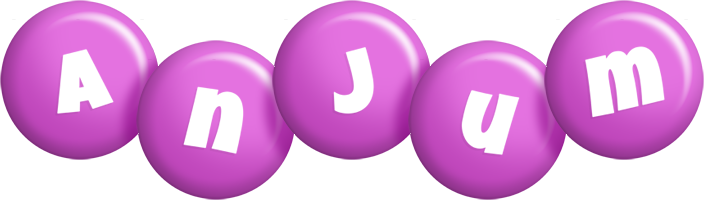 Anjum candy-purple logo