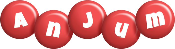Anjum candy-red logo