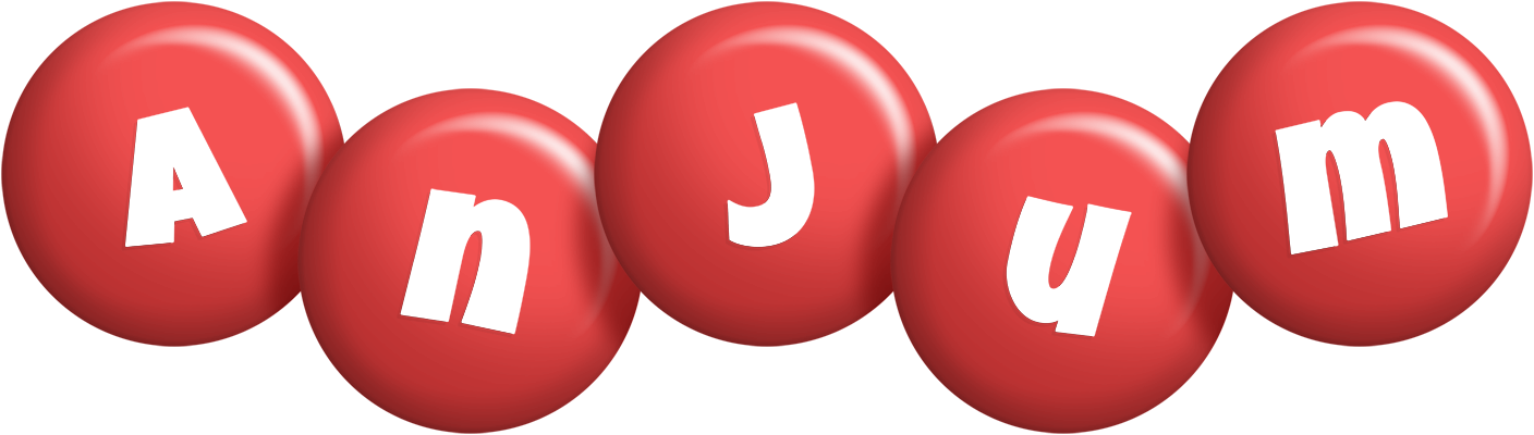 Anjum candy-red logo