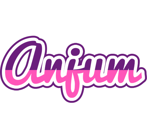 Anjum cheerful logo