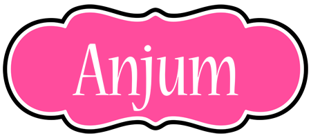 Anjum invitation logo