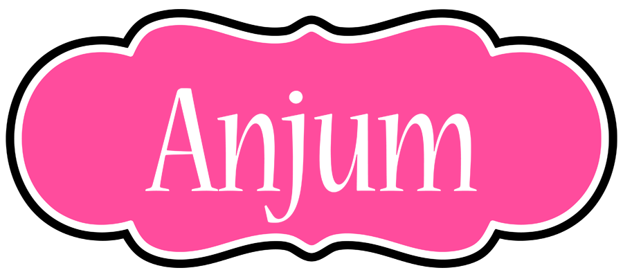 Anjum invitation logo