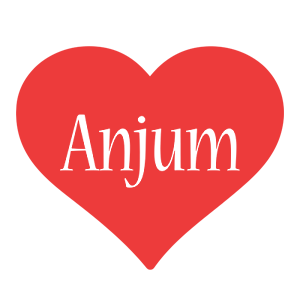 Anjum love logo