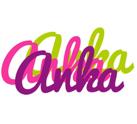 Anka flowers logo