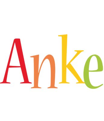 Anke birthday logo