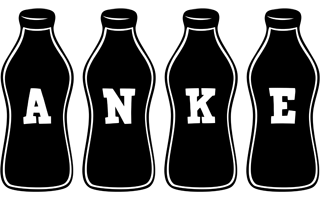 Anke bottle logo