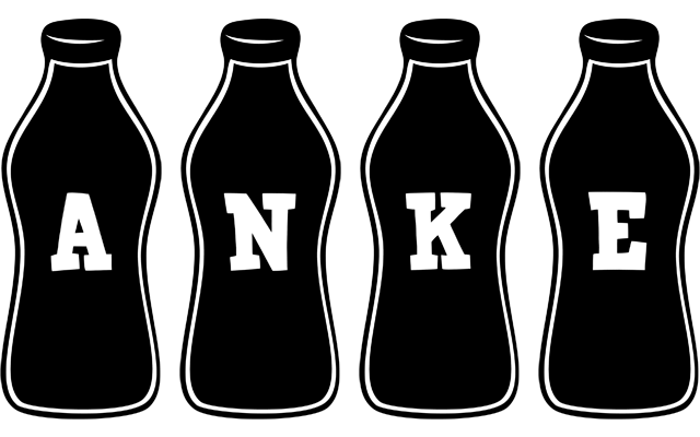 Anke bottle logo