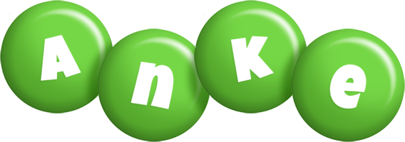 Anke candy-green logo