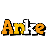 Anke cartoon logo