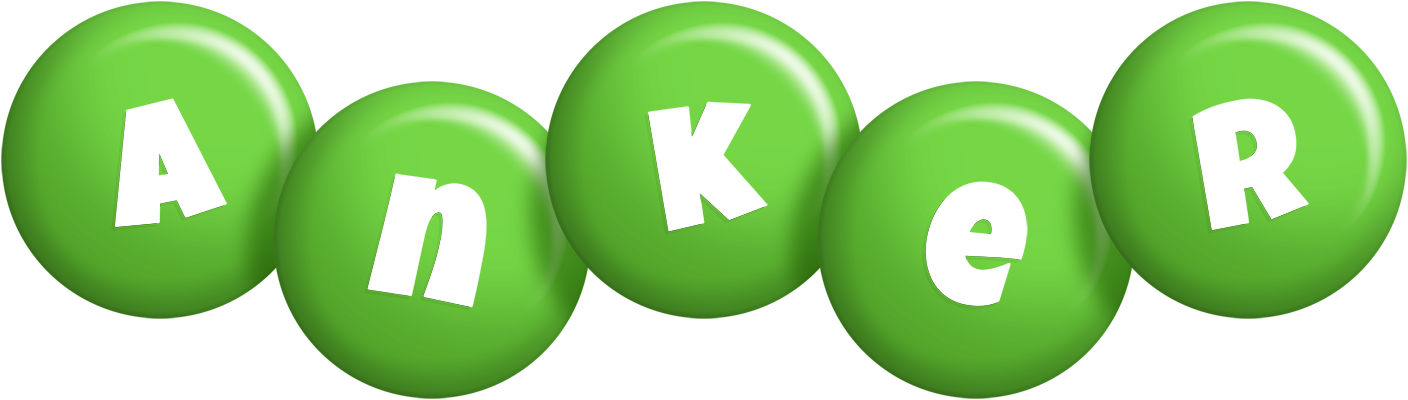 Anker candy-green logo