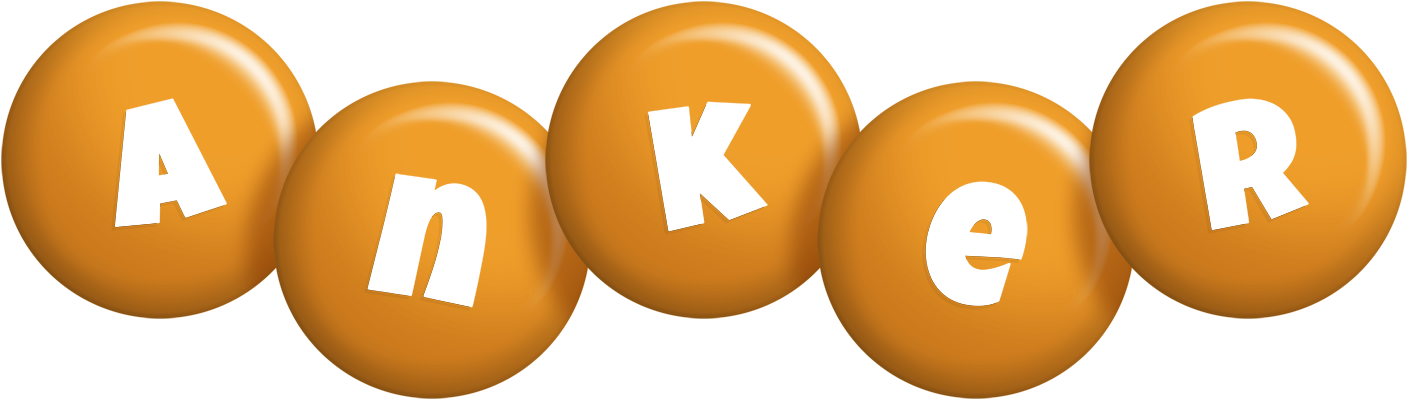 Anker candy-orange logo