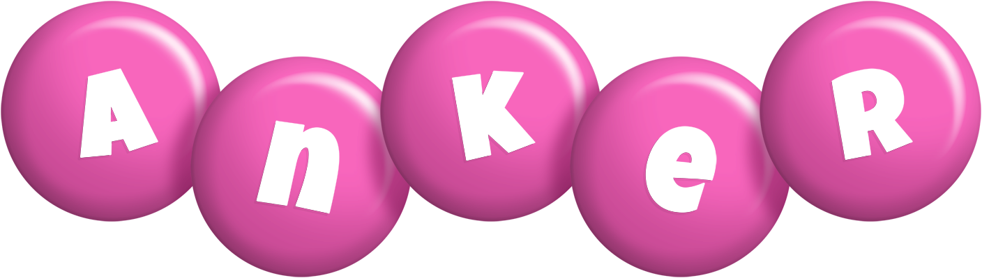 Anker candy-pink logo