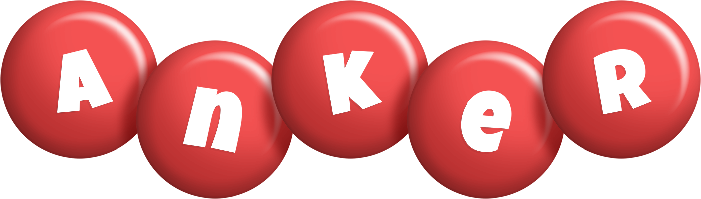 Anker candy-red logo