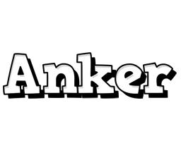 Anker snowing logo