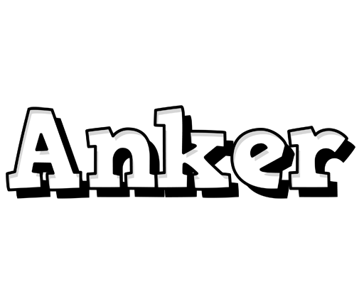 Anker snowing logo